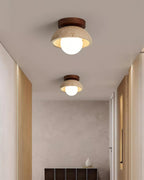 Contemporary Indoor Stone Opal Glass Ceiling Light for Elegant Home Interior — product view 20