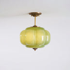 Elegant Vintage Maravine Glass Ceiling Lights with Brass Finish — product view 26