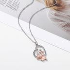 Romantic Mother Daughter Necklace - Meaningful Mother's Day Gift — product view 4