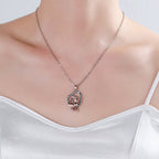 Romantic Mother Daughter Necklace - Meaningful Mother's Day Gift — product view 6
