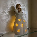 Heartwarming Mother Daughter Candle Holder – Mother's Day Gifts Home Accent — product view 10