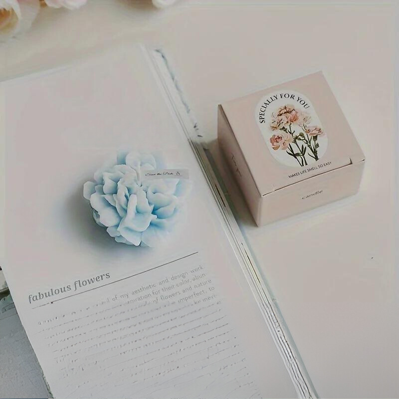 Elegant Carnation Scented Candle – Romantic Home Decor Mother’s Day Gifts — product view 3