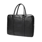Classic Leather Business Laptop Messenger Handbag - Functional Briefcase Style — product view 2