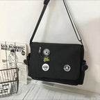 Trendy Nylon Spacious Fashion Crossbody Bag with Front Pocket and Interior Slots — product view 13
