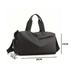 Universal Waterproof Travel Gym Bag with Bottom Storage Pocket — product view 13