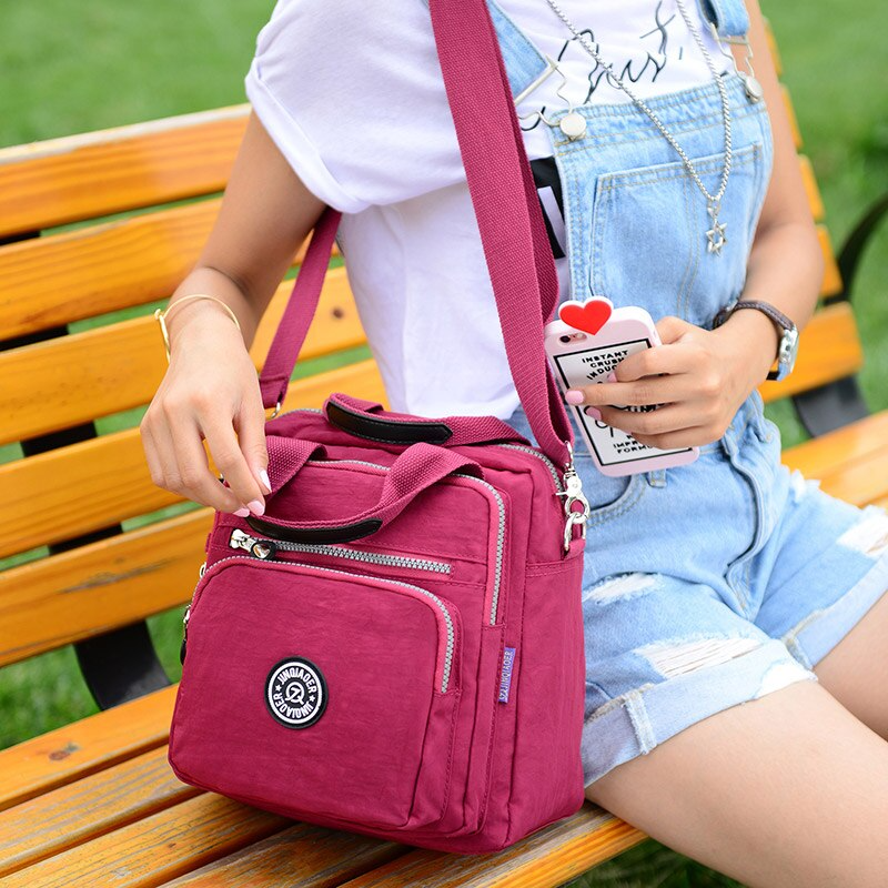 Versatile 3-in-1 Convertible Water-resistant Everyday Spacious Shoulder and Backpack Bag — product view 1