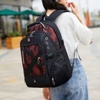 Stylish Adjustable Water-resistant Laptop Essential Travel Backpack — product view 1