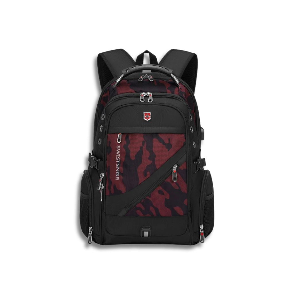 Stylish Adjustable Water-resistant Laptop Essential Travel Backpack — product view 5