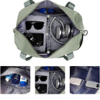 Modern Waterproof Large Unisex Travel Duffle Bag - Ideal for Getaways and Business Trips — product view 2