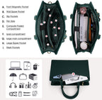 Exquisite Large Organized  Laptop Tote Bag with Multi-Compartment Layout — product view 3