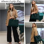 Exquisite Large Organized  Laptop Tote Bag with Multi-Compartment Layout — product view 5