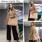 Exquisite Large Organized  Laptop Tote Bag with Multi-Compartment Layout — product view 11