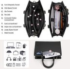 Exquisite Large Organized  Laptop Tote Bag with Multi-Compartment Layout — product view 27