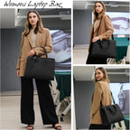 Exquisite Large Organized  Laptop Tote Bag with Multi-Compartment Layout — product view 29