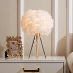 Versatile Artistic Feathers Dimmable Table Lamp for Elegant Home Lighting — product view 7