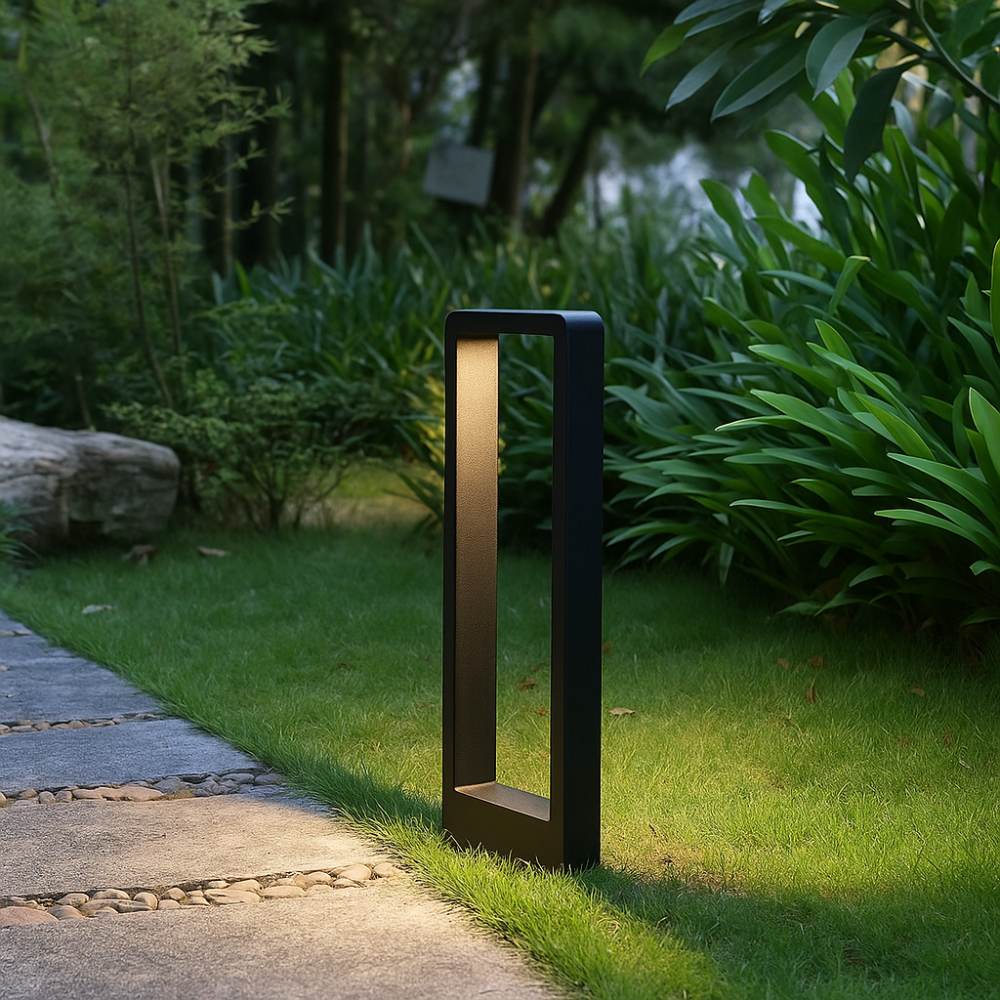 Compact Wireless Motion Sensor Weather-resistant LED Security Light for Modern Home — product view 2