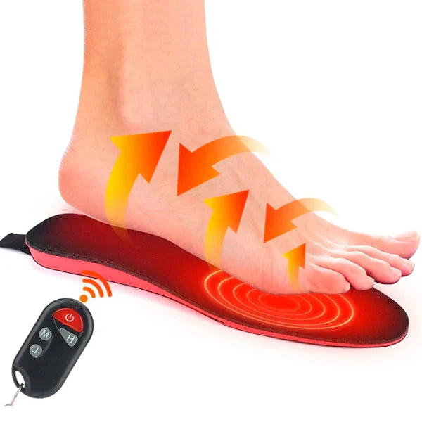 Wireless Rechargeable Outdoor Heated Insoles for Warm Feet Comfort — product view 1