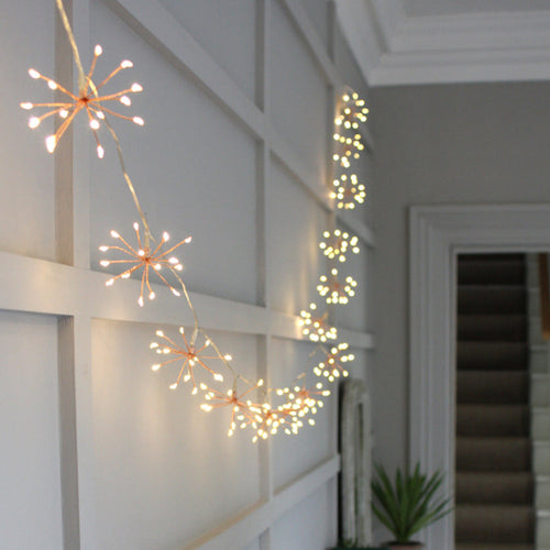 Bright Starburst LED Fairy String Lights for Indoor and Outdoor Decor — product view 1