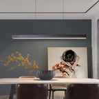Luminous Sleek Rectangular Slim Linear LED Pendant Light — product view 4