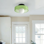 Modern Aesthetic Flush Mount Round Ceiling Light  - Ideal for Living Spaces, Offices and Hallways — product view 6