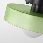 Modern Aesthetic Flush Mount Round Ceiling Light  - Ideal for Living Spaces, Offices and Hallways — product view 17