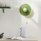 Modern Aesthetic Flush Mount Round Ceiling Light  - Ideal for Living Spaces, Offices and Hallways — product view 22