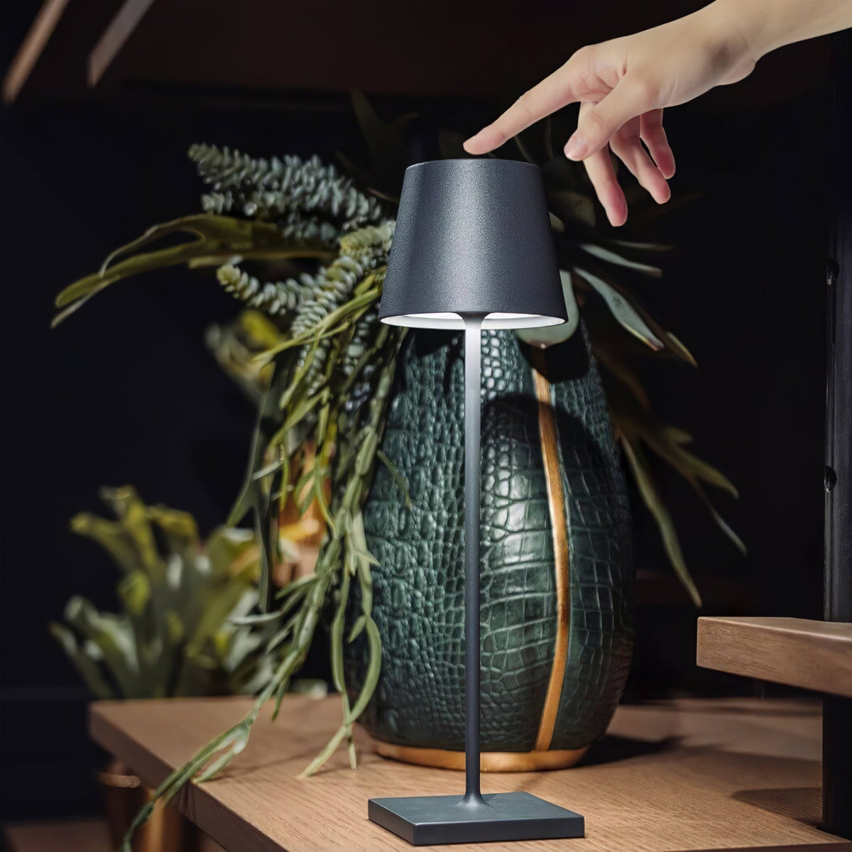 Dimmable Compact Retro LED Table Lamp for Indoor and Outdoor Use — product view 20