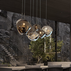 Versatile Creative Molten Lava Glass Pendant Light — product view 1