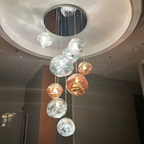 Versatile Creative Molten Lava Glass Pendant Light — product view 3
