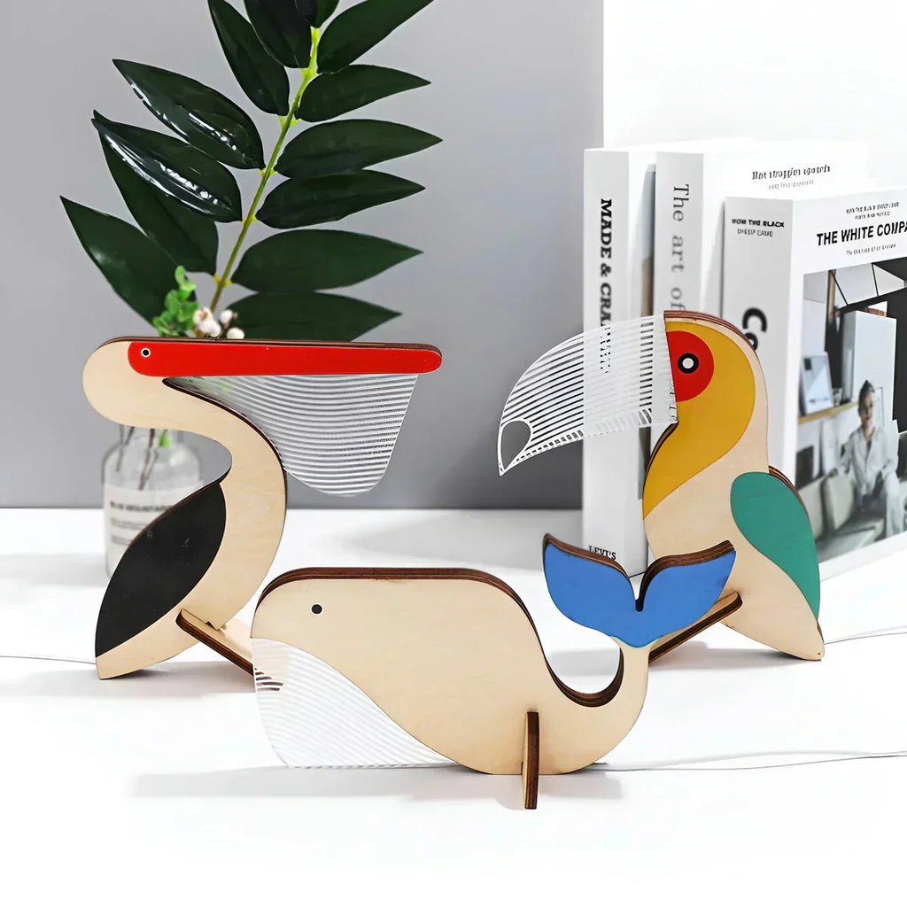 Children’s Animal Cosy Soft LED Light Bedside Night Lamp — product view 1