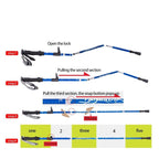 Reliable Sturdy Foldable Trekking Poles for Hiking & Outdoor Walking — product view 12