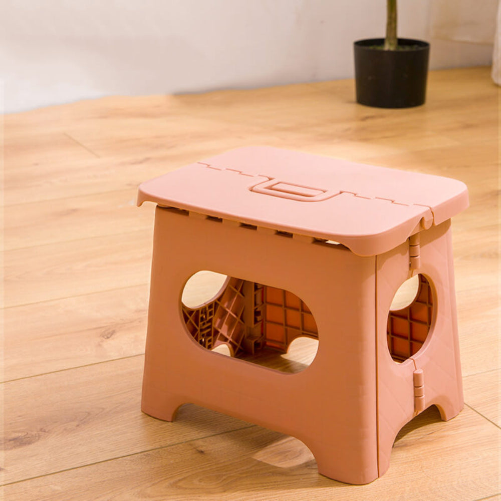 Compact Foldable Step Stool with Carry Handle for Home & Travel — product view 4