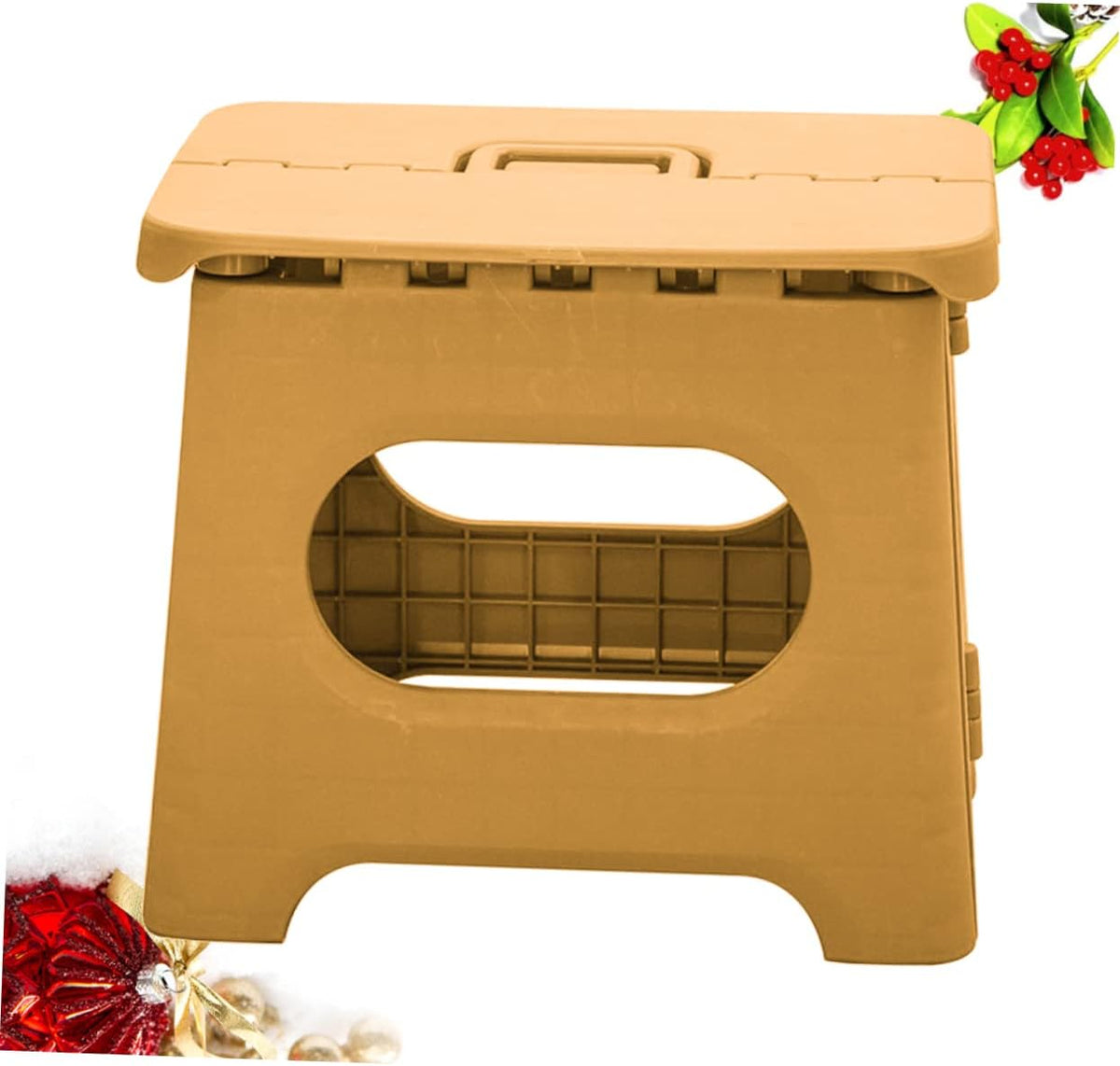 Compact Foldable Step Stool with Carry Handle for Home & Travel — product view 10