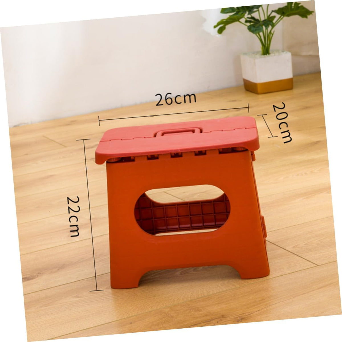 Compact Foldable Step Stool with Carry Handle for Home & Travel — product view 13