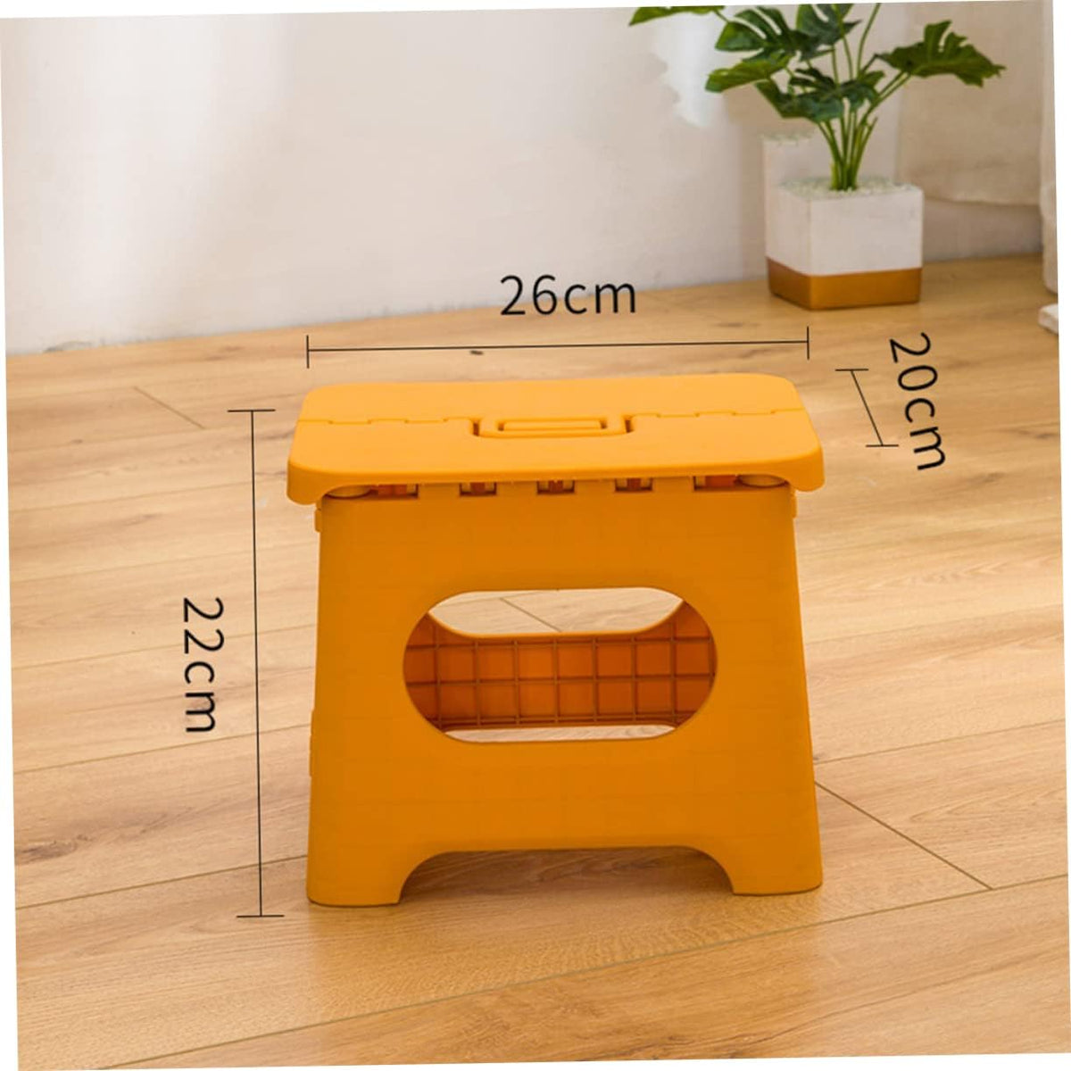 Compact Foldable Step Stool with Carry Handle for Home & Travel — product view 14