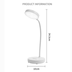 Smart Reliable LED Desk Lamp with Touch Control and Flexible Neck — product view 3