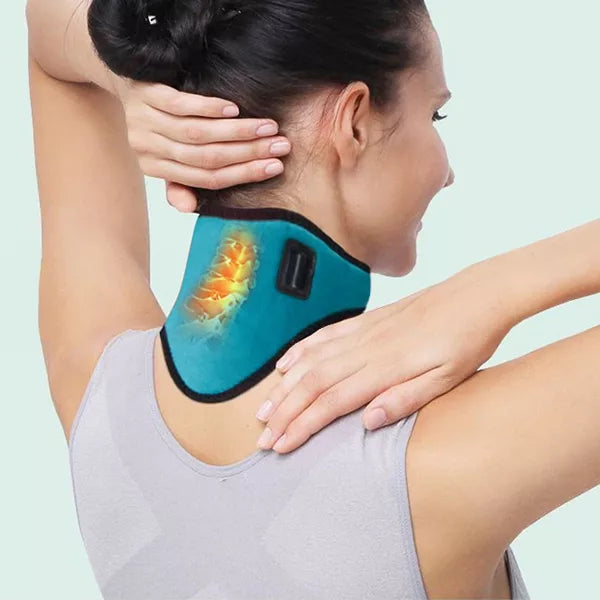 Relaxing Cosy Electric Heated Neck Wrap with Adjustable Warmth Therapy — product view 1