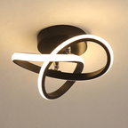 Bright Adjustable 3-Ring LED Ceiling Light Fixture for Modern Interiors — product view 1
