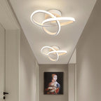 Bright Adjustable 3-Ring LED Ceiling Light Fixture for Modern Interiors — product view 3