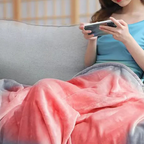 Cozy USB Rechargeable Heated Throw Blanket for Travel & Home — product view 3
