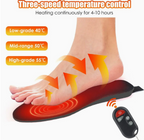 Smart Rechargeable Heated Insoles with Remote Control for Winter Shoes — product view 7