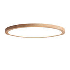 Modern Traditional Japanese-Inspired Round Flush Ceiling Light — product view 10