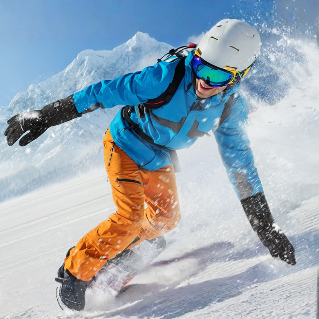 Advanced Rechargeable Heated Winter Gloves with 3 Heat Settings — product view 3
