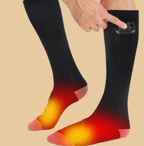 Efficient Rechargeable Heated Socks - Quick Heat Thermal Winter Socks — product view 1