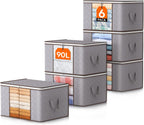 Spacious Large Foldable Storage Box with Handles and Clear Window — product view 1