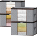 Spacious Large Foldable Storage Box with Handles and Clear Window — product view 3
