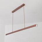 Luminous Slender Rectangular Linear LED Pendant Light - Adjustable Ceiling Fixture — product view 16