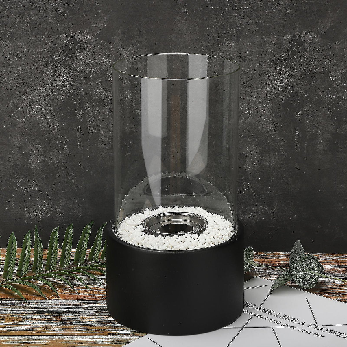 Decorative Atmospheric Glass Flame Lamp — product view 12