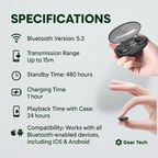 Invisible Wireless Sleep Headphones — product view 3