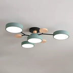 Geometric Circular LED Ceiling Lamp for Modern Interior — product view 2